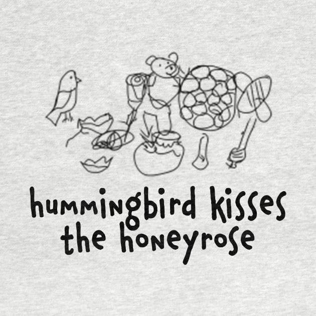 hummingbird kisses the honeyrose by tWoTcast